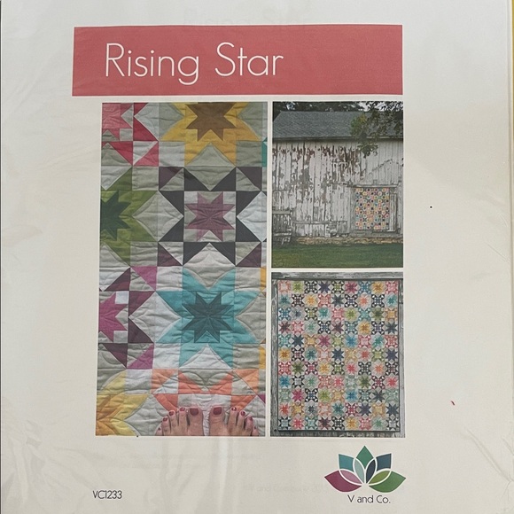 Moda Rising Star Quilt Kit - Picture 3 of 4